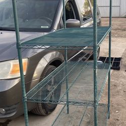 4-tier heavy-duty storage rack