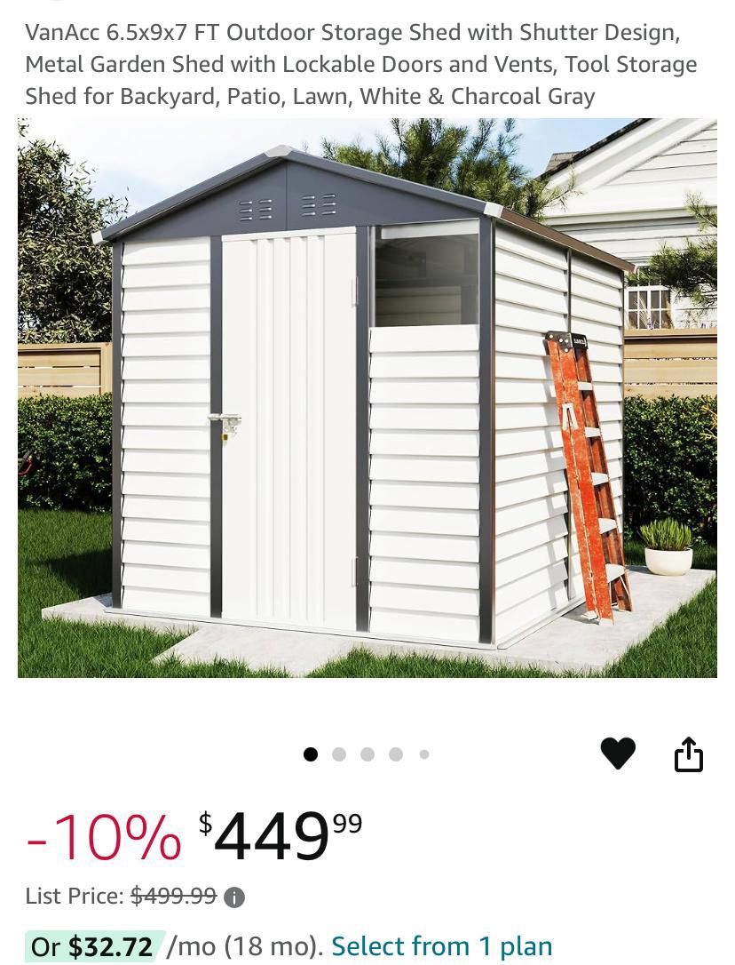 Outdoor Storage Shed