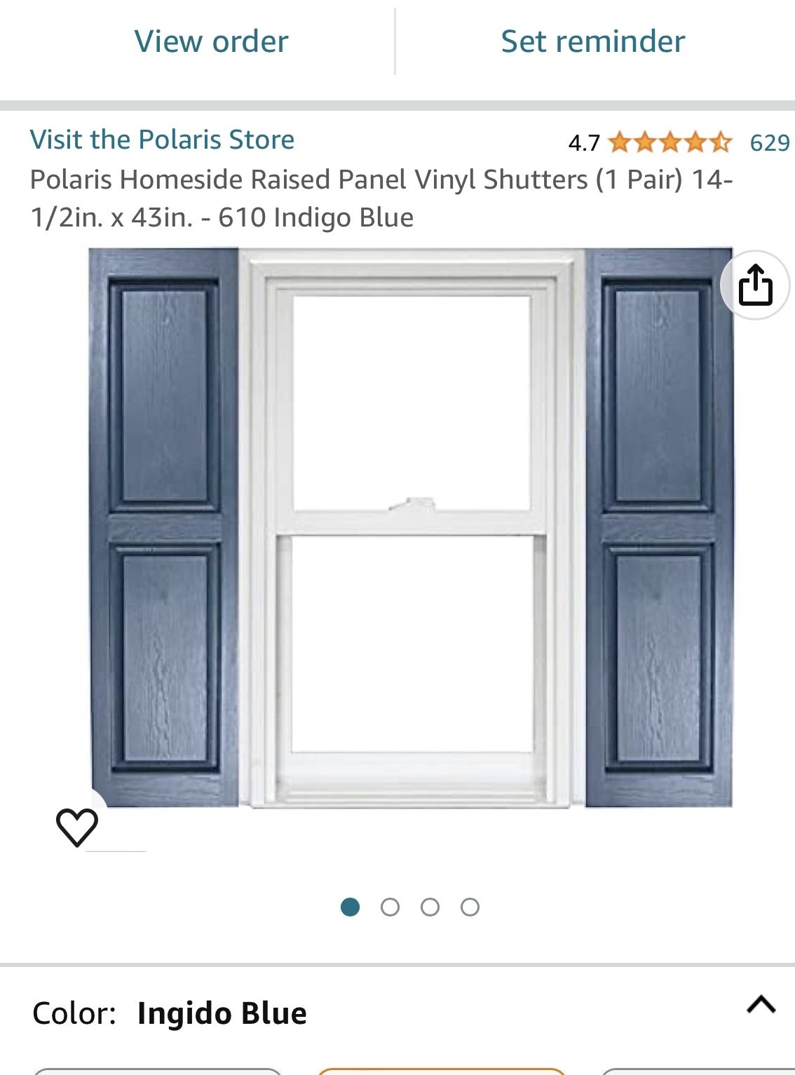 Brand New Shutters In Box 10