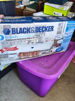 Black & Decker fresh guard sealer