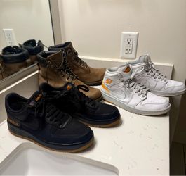 Nike Jordans AF1 Timberlands