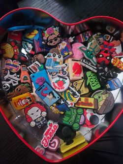 Mixed Lot of Croc Shoe Charms Jibbitz