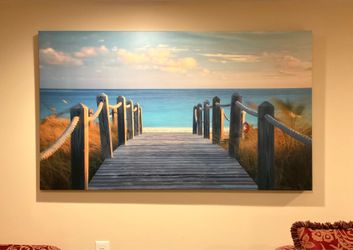 Ocean View Canvas Wall Art