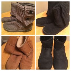 Four Pairs of Women’s Like New Ugg Boots - Size 8 - $40.00 Per Pair
