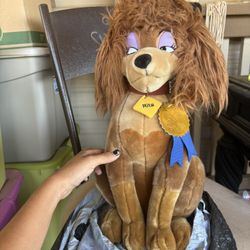 VINTAGE OLIVER AND CO RITA BEST IN SHOW SUPER RARE PLUSHIE