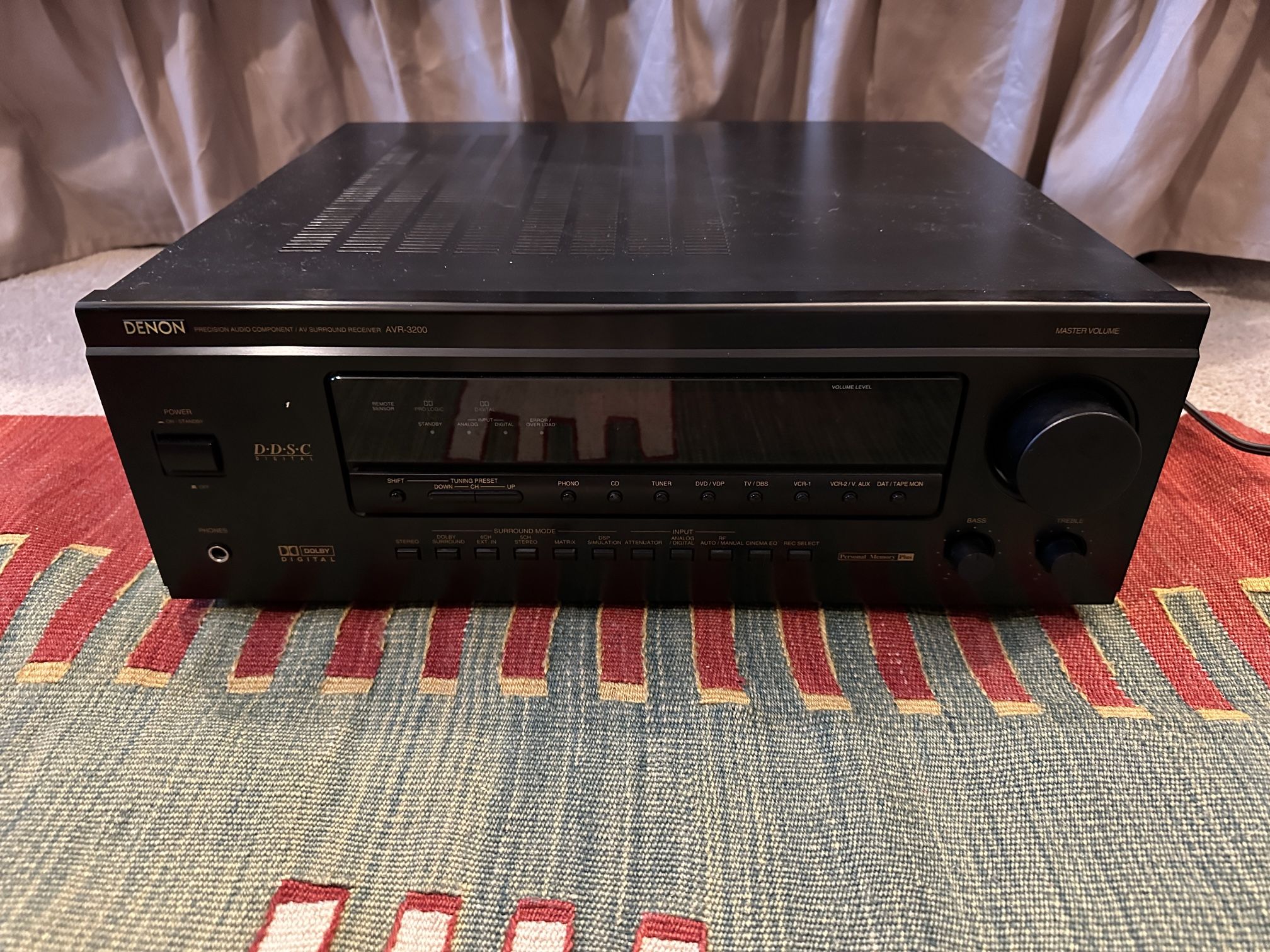 Denon AVR-3200 Home Theater Receiver (See Description)