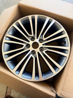 18 Inch 18x8 Inch 18" Premium Aluminum Alloy Wheel Rim Fits for BMW 2017–2024 530i 540i 540d, 2018–2024 530e, 3420, Direct Fit OE Alloy Replace