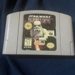 Star Wars Shadow Of The Empire For Nintendo 64