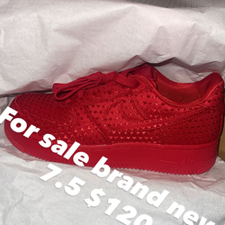 Nike Air Force 1 Hearts "Red" valentine