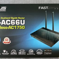 Asus RT-AC66U Dual Band Gigabit Router 