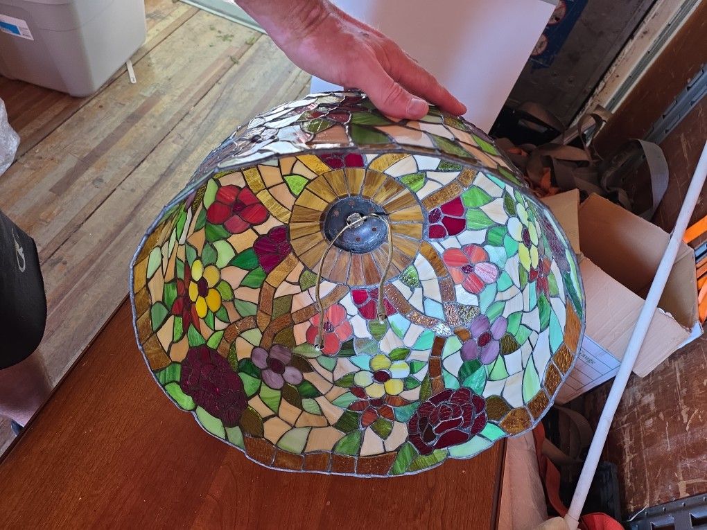 Lamp Shade Glass Heavy