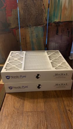 Nordic Pure 20x25x5 Air filters dual pack