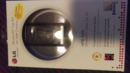 Solar Bluetooth car kit