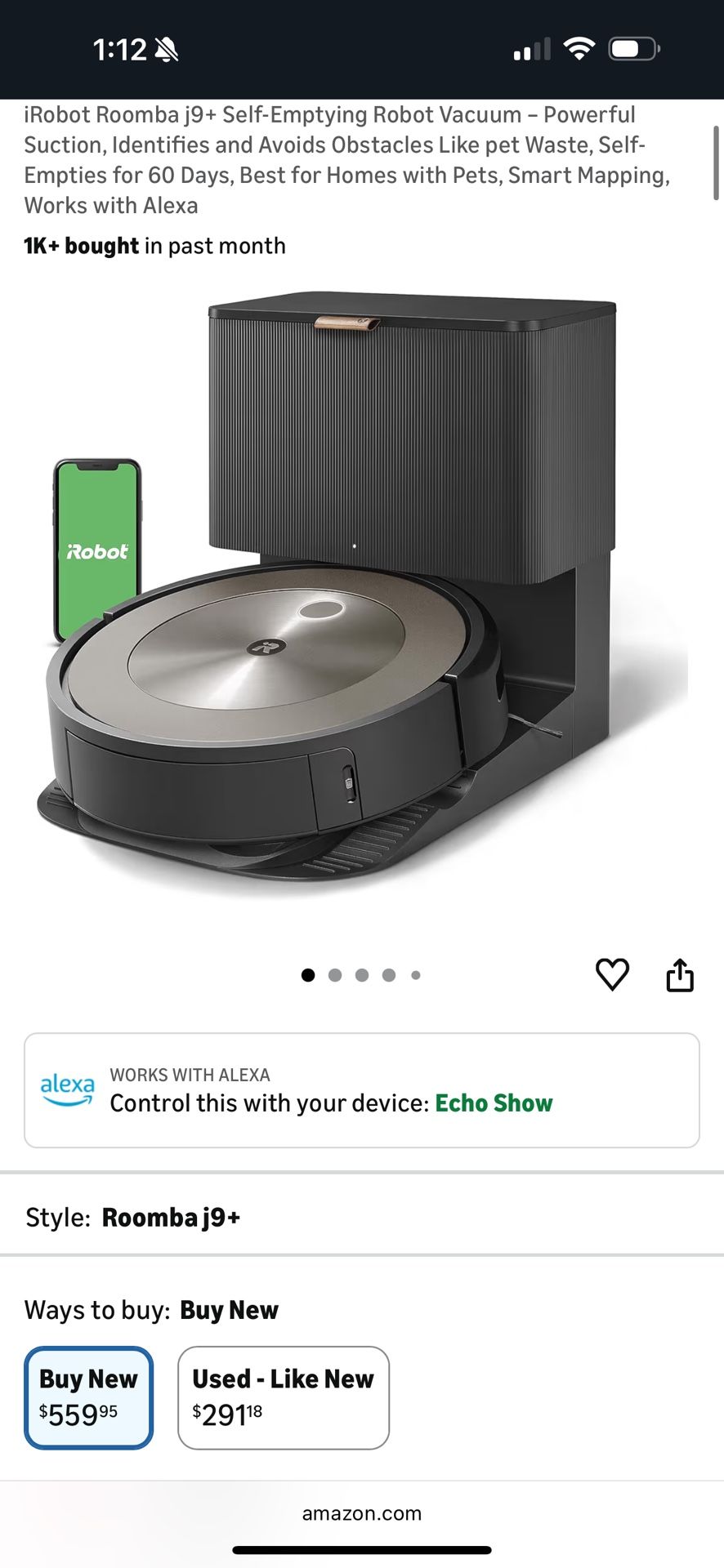 BRAND NEW iRobot Roomba Vacuum