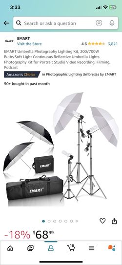 Brand New Never Used Umbrella Lighting System