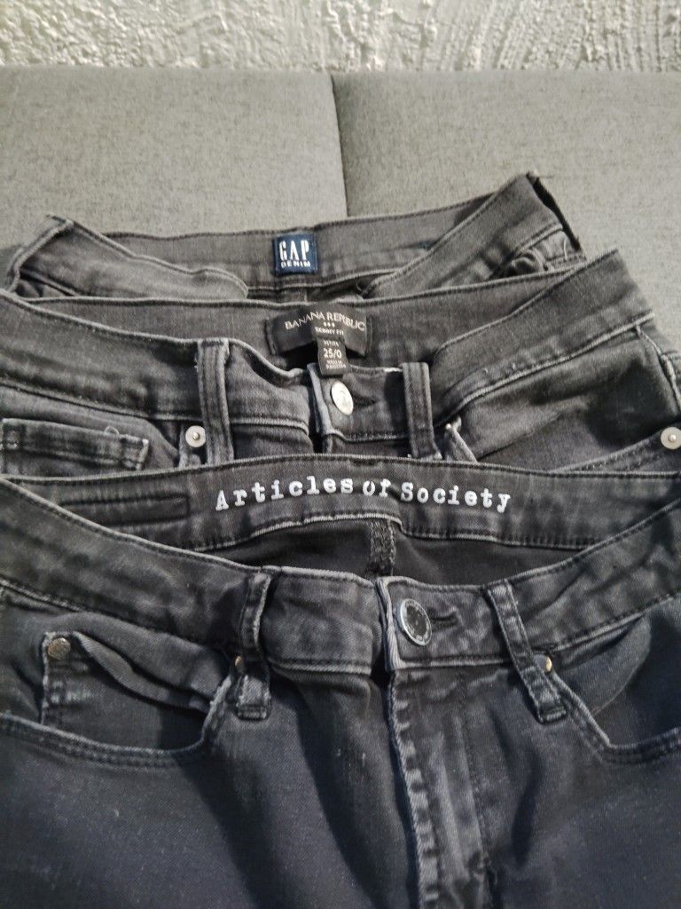 Name Brand Black Jeans