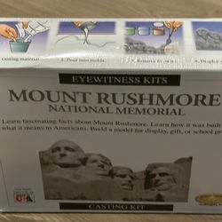 Mount Rushmore Casting Kit DIY Eyewitness Kit New
