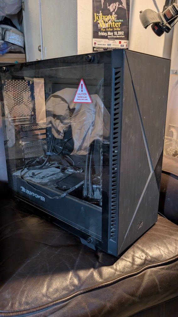 iBuyPower PC Case w/ Icue H150i Elite Cappelix