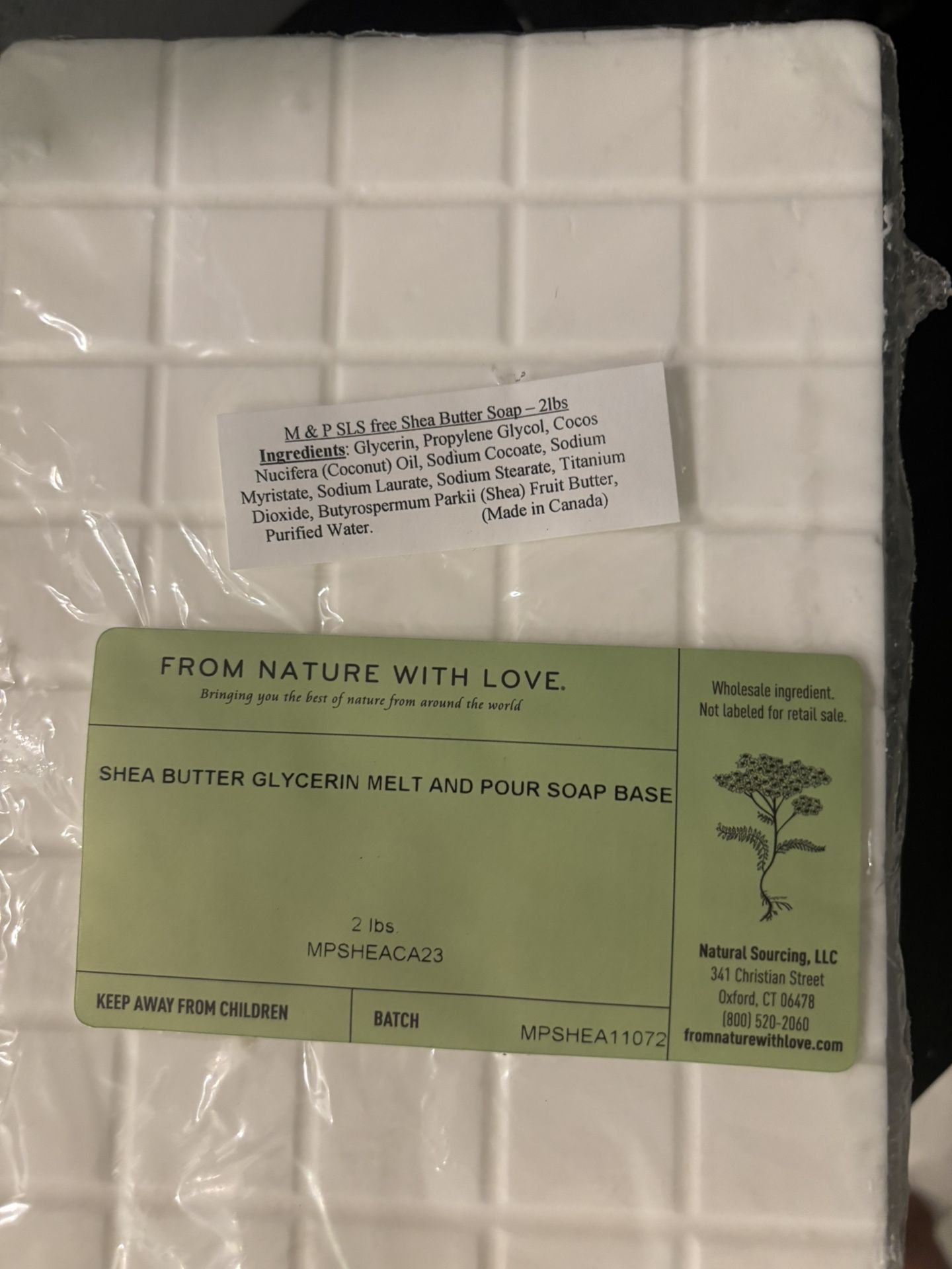 12lbs-Melt & Pour Soap Base Shea Glycerin 