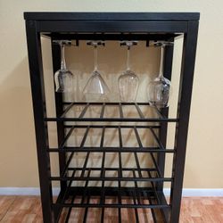 TAG 25 Bottle Floor Wine Rack. Free delivery in Deltona.