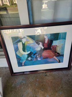 Barbara Woods painting
