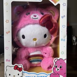 Hello Kitty Care Bear Plushie 