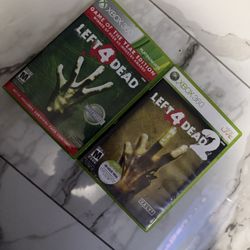 Left 4 Dead 1 And 2 Xbox 360