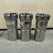 (Lot of 3) Viega 1-1/2" x 1-1/4" (PxF), MegaPress 304 Stainless, Reducer Fitting