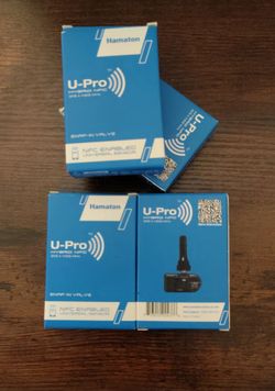 4 Brand-New Hamaton NFC TPMS Sensors for 2 Tires (Size 205/60R16)