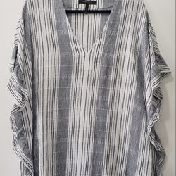 BCBGMAXAZRIA Women's Stripped Kaftan 