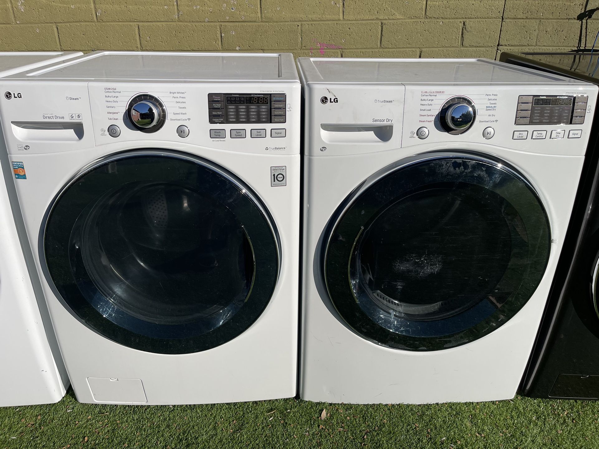 LG Washer And Gas Dryer