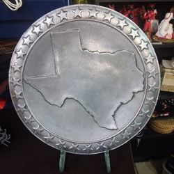 Plato De Aluminio 15"in Con Base 