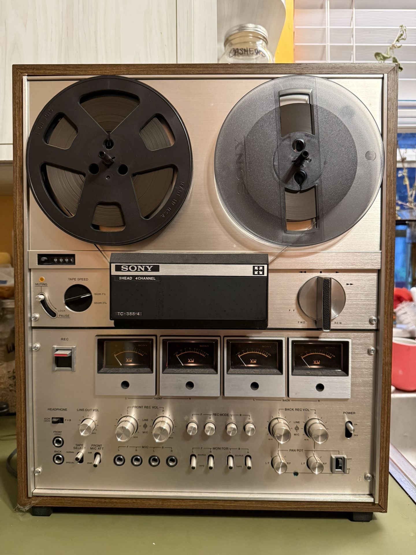 Sony TC-388-4 4 Track Reel To Reel Tape Player / Recorder