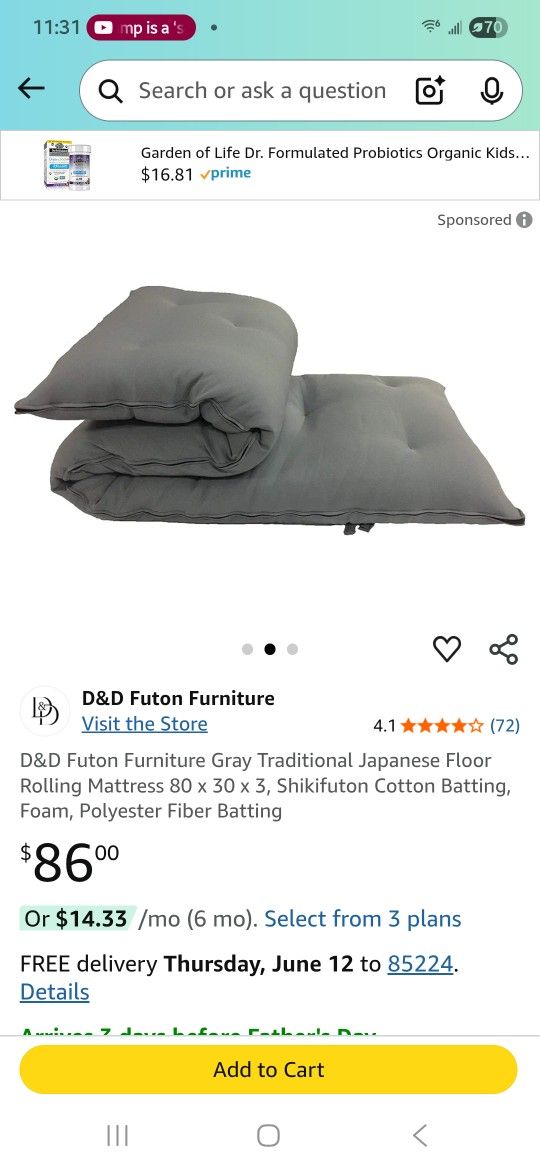 Japanese Futon