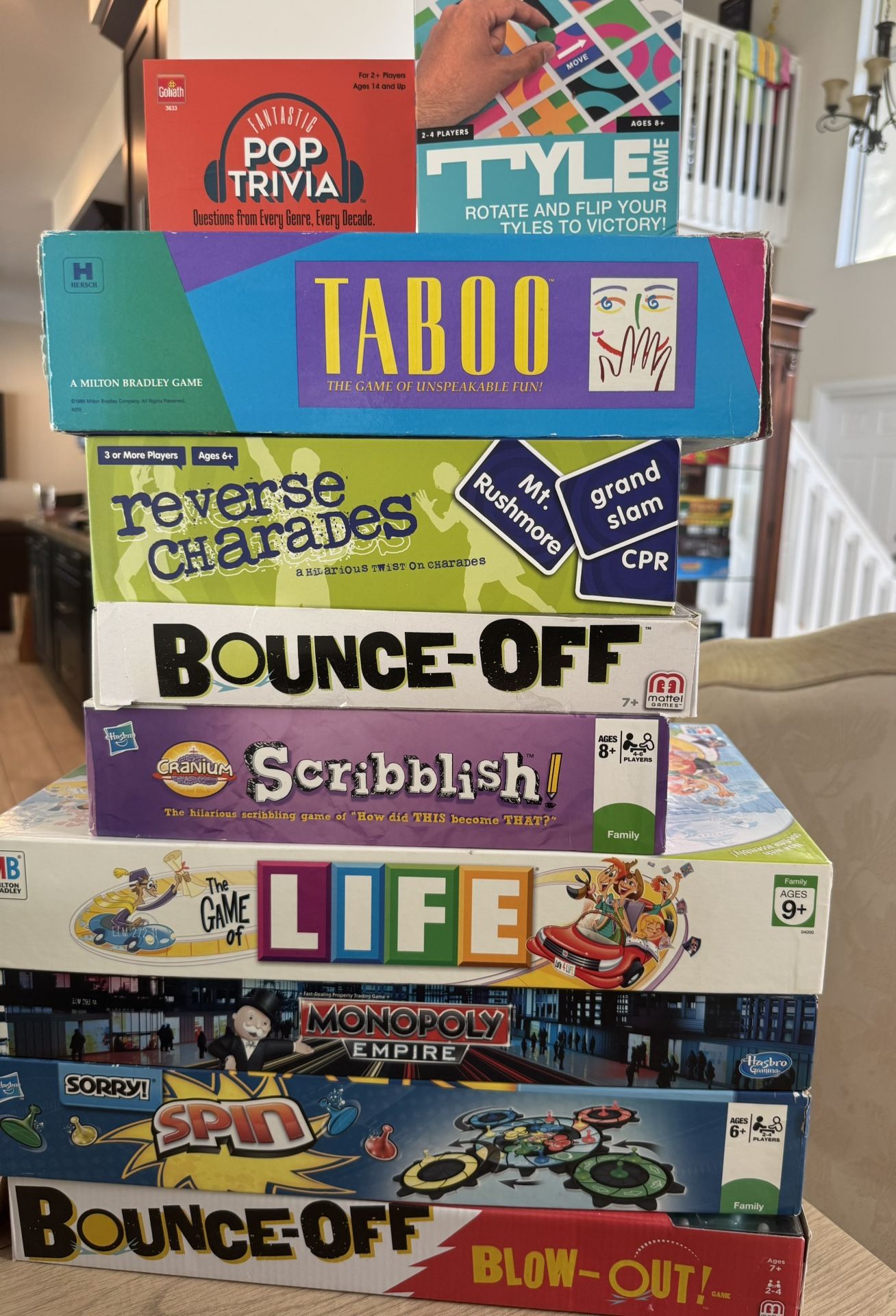 10 Fun Family Board Games!