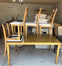 Table and chairs