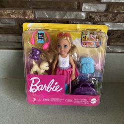 BRAND NEW BARBIE TRAVEL DOLL SET