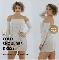 Cold Shoulder Dress