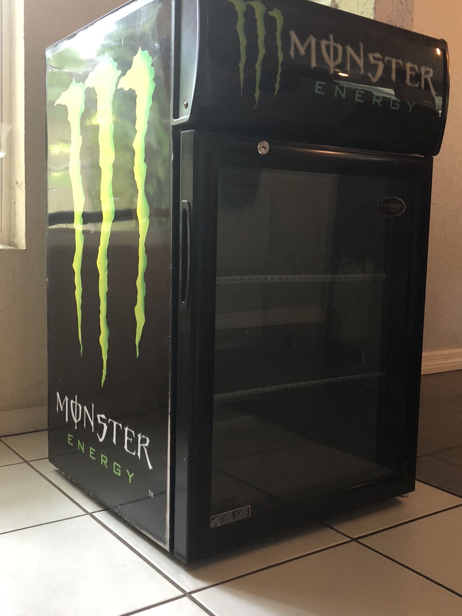 Monster Energy Beverage Refrigerator