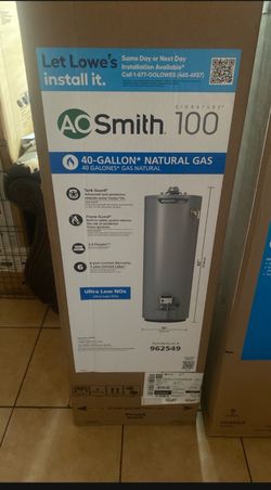 Ao Smith 40 Gallon Natural Gas