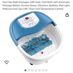 ACEVIVI Foot Spa with Massagers and Heat