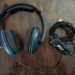 Turtle Beach - Ear Force P12 - Amplified Stereo Gaming Headset - PS4, PS Vita, and Mobile Devices - FFP