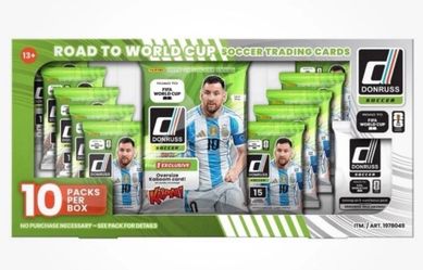 2026 Panini Donruss FIFA World Cup Bundle Box Oversized Kaboom! SEALED COSTCO