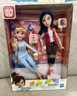 Brand New Disney Princess Cinderella & Mulan - Ralph Breaks The Internet