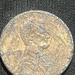 2000 D Penny Coin With Lamination 