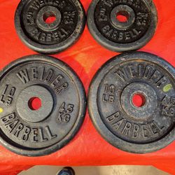 30 lbs of Steel Weight Plates 