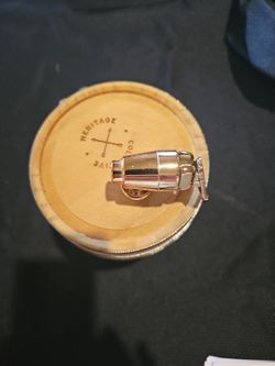 Heritage Collective Wood Whiskey Barrel Drink Dispenser 