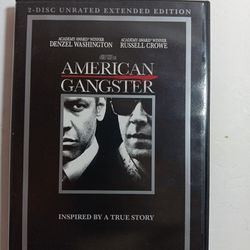 American Gangster (2-Disc Unrated Extended Edition) - DVD - VERY GOOD