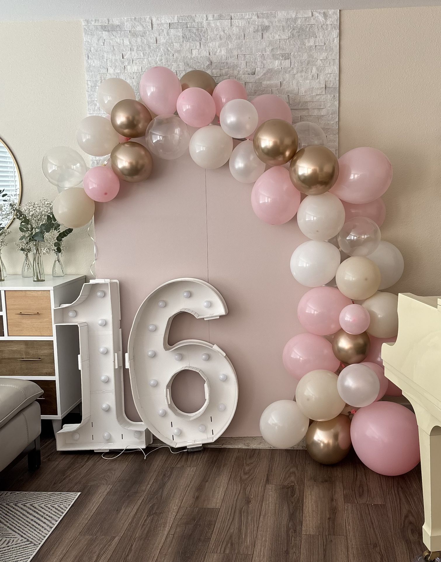 16 Light Up Numbers Size- 3ft.