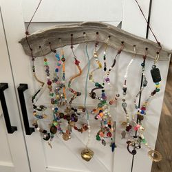 Colorful Beaded Yard Art